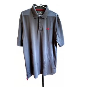 Under Armour Men's Gray Polo Shirt